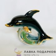 Delicate / Фигурка «Дельфин на волнах» 10 см.  40245 