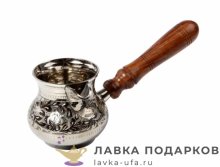 Кашмир / Турка для кофе «Луковица» 250 мл. никель Пс_2583_3 (1 : 2) 