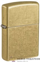 Zippo / Зажигалка бензиновая Zippo 48267 «Классика» цв. латунь состаренная 