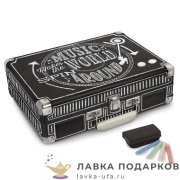 Ретро - проигрыватель "Чемодан" CROSLEY DELUXE CB, винил, Bluetooth, RCA-AUX, цвет черный 