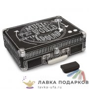 Ретро - проигрыватель "Чемодан" CROSLEY DELUXE CB, винил, Bluetooth, RCA-AUX, цвет черный 