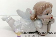 Seltmann / Фигурка «Эльфик - девочка лежит» 10 х 08 см. пастель ХР_100.24 