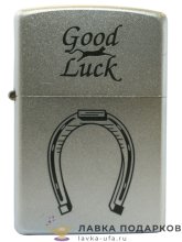 Zippo / Зажигалка «Подкова» 36 х 12 х 56 мм. хром полированный 205_Horse Shoe 