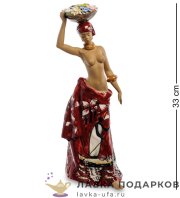 Pavone / Статуэтка «Африканка» 33 х 11 см. красный JP_39. 3 
