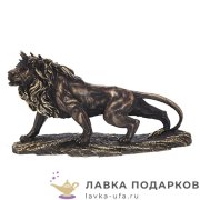 П / Фигурка «Лев идет» В47х26х16 см золото 626096 