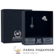 КМ / Ионизатор воды «Роза» 27см серебро 925 пробы вес 8г ювелирный очиститель в футляре  