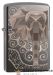 Zippo / Зажигалка 49074 «Слон необычный» 56 х 36 х 12 мм. цвет черный глянец