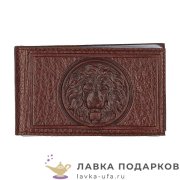 Макей / Визитница «Король - лев», цвет тоскана 004_08_51.2 