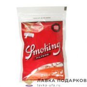Фильтры сигаретные "Смокинг" Регуляр *100 (УПАК) красные 