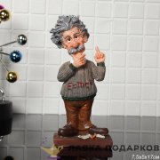 SA-П / Статуэтка «Профессор» большая цветная полистоун 17см SA22-11 