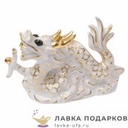 Delicate / Фигурка «Дракон с жемчужиной на волнах» 06 х 05 см. цвет в асс.4  210.3013 