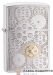 Zippo / Зажигалка 29907 «Двигатель» 56 х 36 х 12 мм. цвет хром матовый