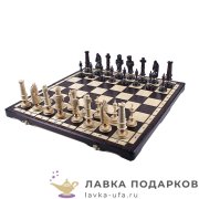 ИГ / Шахматы подарочные «Роял люкс» 64х64 см дерево Польша Wegiel-3019 