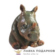 Копилка «Носорог», символ стабильности и достатка, акриловые краски, арт. 718153 