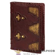 Макей / Ежедневник недатированный А5, обложка кожа «Восток» цв. коричневый 008_07_03 