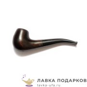 Гарманофф / Курительная трубка гладкая из груши «Медиум» 135 мм. фильтр 9 мм. 11004 