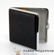 Портсигар классический 10 х 09 х 02 см. кож.зам  HG_604 
