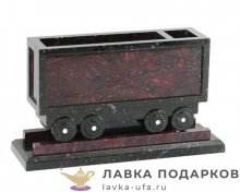УК / Карандашница из камня «Тюльпан» В11.5х6х6 см криноид 1311506 
