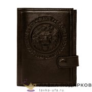 Макей / Обложка для документов «Король - лев», цвет коричневый 070_08_51.1 