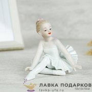 HP-Ф / Статуэтка «Юная Балерина тянется к пуантам» пастель 10 см фарфор HP3227 