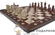 ИГ / Шахматы подарочные «Консул» 48х48 см дерево Польша Wegiel-3015 
