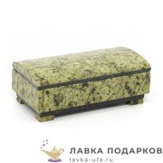 Камень / Шкатулка - купюра 19 х 10 х 06 см. змеевик  2308 