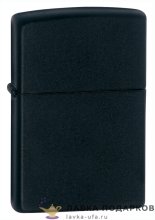Zippo 218 / Зажигалка Zippo классическая с черным матовым покрытием 