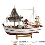 Парусник L: 27 см. H: 30 см. Катер рыбацкий «Sea Club» 129019 