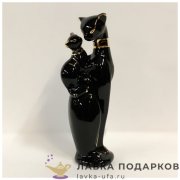 Delicate / Фигурка «Багира с котенком» 23 х 10 см.  черный 0901.14 