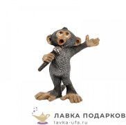 Фигурка года «Обезьянка с микрофоном» 09 см. (серый) EVE_50259 