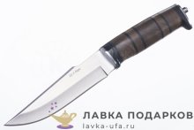 ТИ / Нож туристический Кизляр «Ш-5 Барс» 27см рукоять кожа сталь 015561 