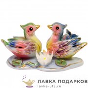 Delicate / Фигурка «Утки - мандаринки» 09 см. ( цветные) 030.08 
