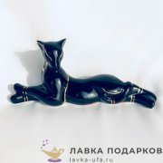 Delicate / Фигурка «Багира лежит» 16 см, цвет черный  ДВ_501(В) 