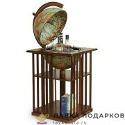 Zoffoli / Глобус-бар напольный с полками D = 40 см. H = 94 см. зеленый 19.BV 